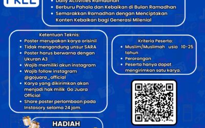 Semarakkan Bulan Ramadhan,Go Juara Adakan Kompetisi Poster Tingkat Nasional